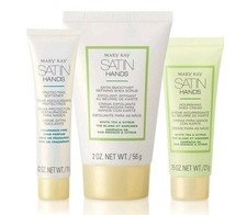 Mary Kay White Tea And Citrus Satin Hands Pampering Set Deluxe MINI Travel Size
