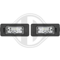 1X Kennzeichenleuchte Diederichs 1280192 Hd Tuning FüR