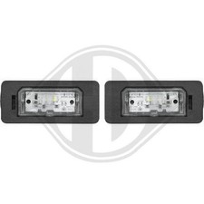 1x Kennzeichenleuchte Diederichs 1280192 Hd Tuning für