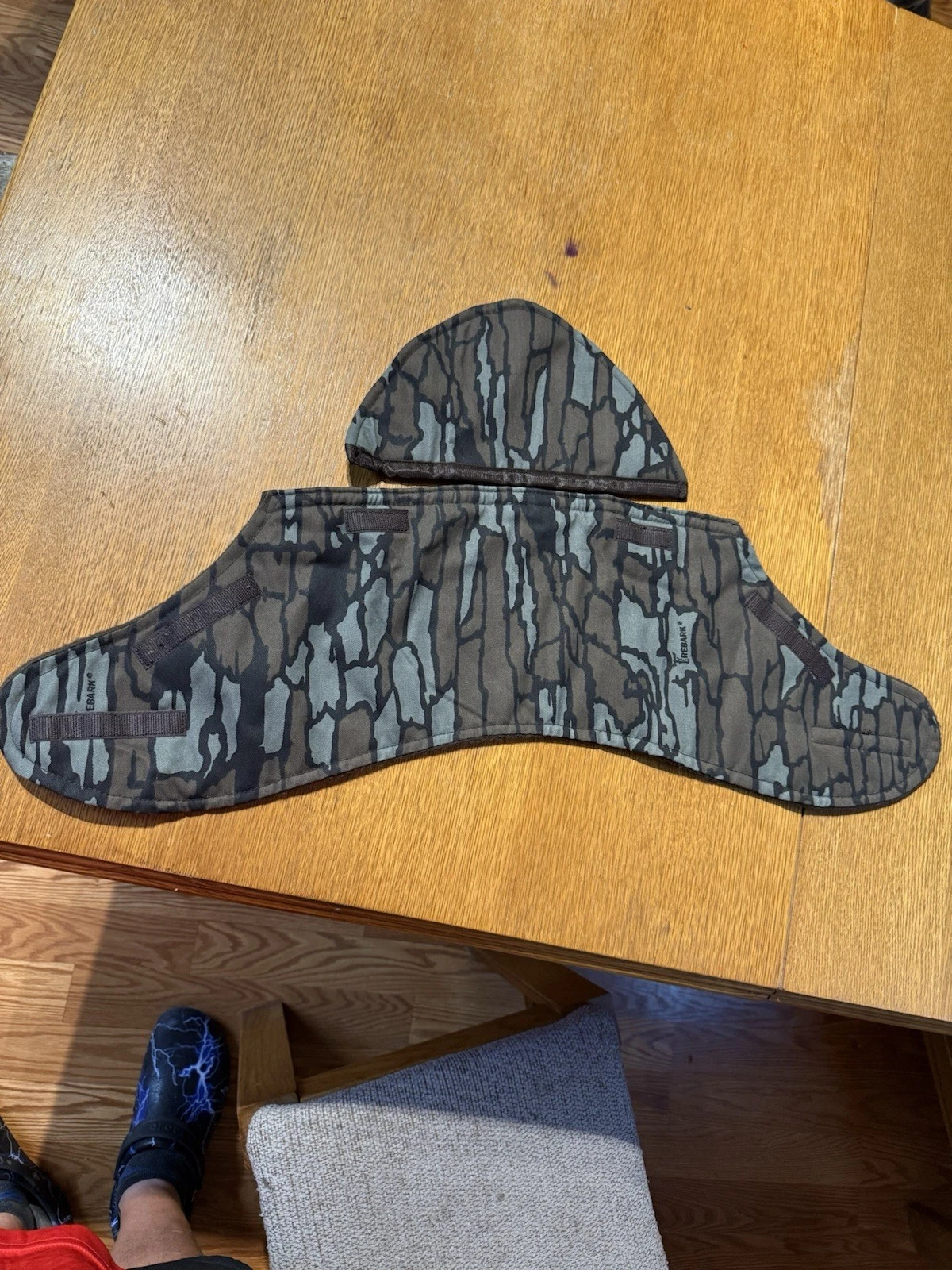 Vintage Treebark Camo Face Veil Neck Gaiter Detachable Mask Possible Hat Attach
Opens in a new windo