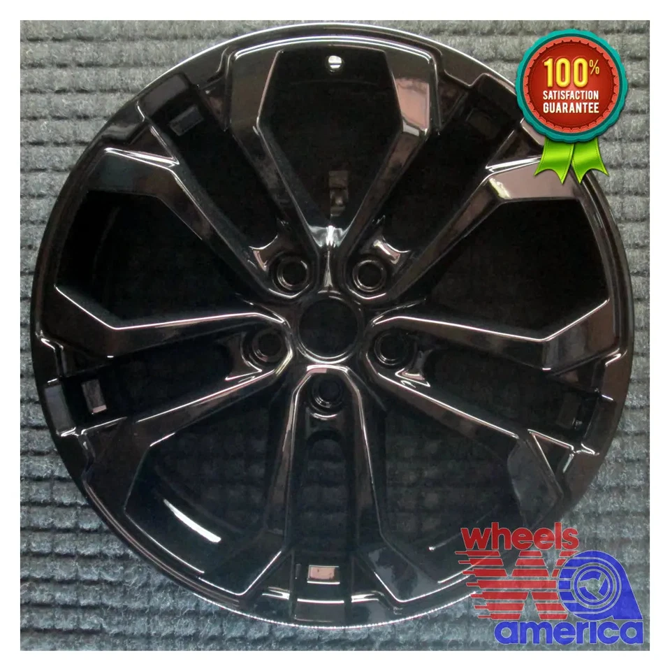 Juego 2018 2019 2020 2021 2022 GMC Terrain OEM fábrica 19 llantas negras 5899 Foto 2 de 4