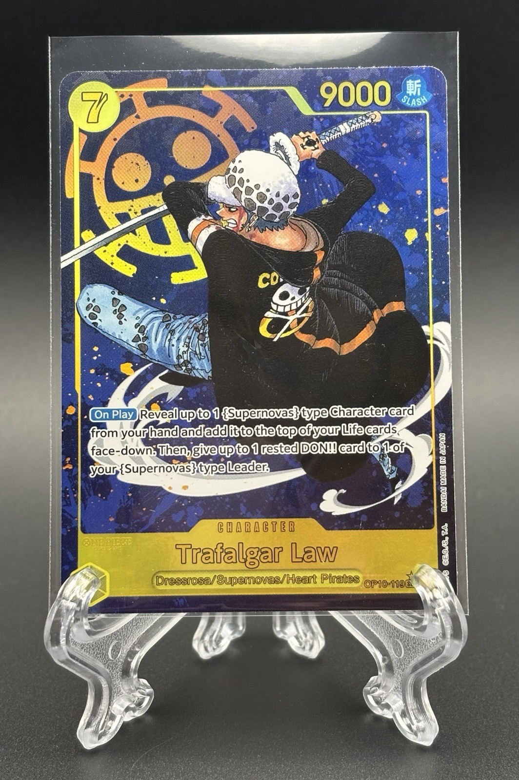 One Piece - Trafalgar Law OP10-119 SEC Royal Blood Foil