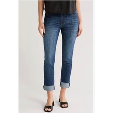 KUT from the Kloth Jeans Size 4 Katy Boyfriend Jeans Dark Wash Denim       