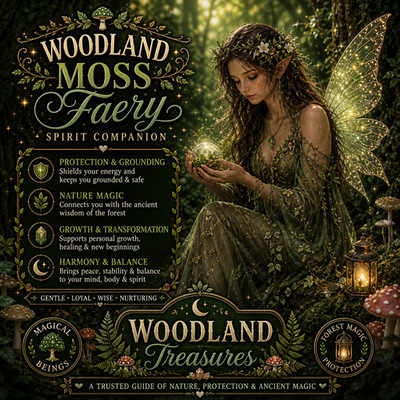 Woodland Moss  Faery Spirit Companion