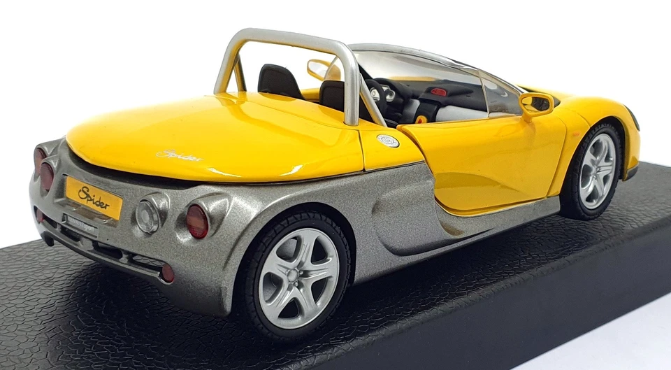 Anson 1/18 Scale Diecast 30350 - Renault Sport Spider - Yellow - Image 2 of 4