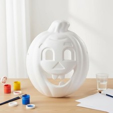 White Paper Pulp Mask Lightweight DIY Painting Mask Sturdy for Artists, Adults