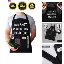 Aprons for Men, Mens Apron, Funny Aprons for Men, Husband Birthday Gift, Perf...