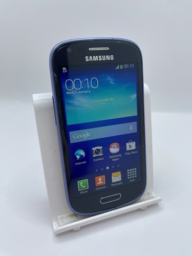 Samsung Galaxy S3 mini blau Vodafone Netz 8GB Android Smartphone gesprungen