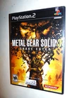 Metal Gear Solid 3 Snake Eater Konami Sony PlayStation 2 PS2 new Read Sealed