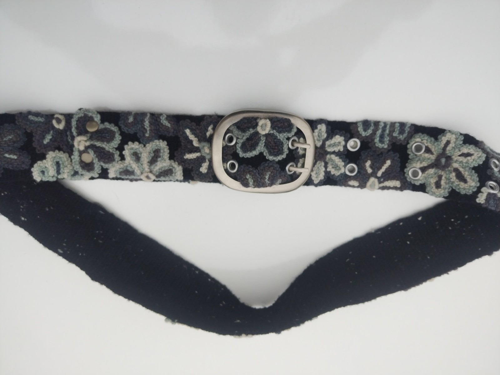belts for women Wool embroidered peru belt, Beautiful Floral