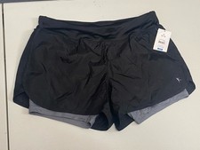 DANSKIN RUNNING SHORTS MEDIUM BLACK