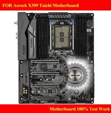 FOR Asrock X399 Taichi Motherboard   TR4 Triple M.2 Slot 128GB 100% Test Work#md