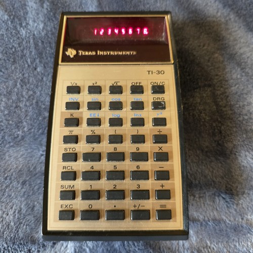 TI-30 Calculator - Highly rated Buy It For Life recommendation