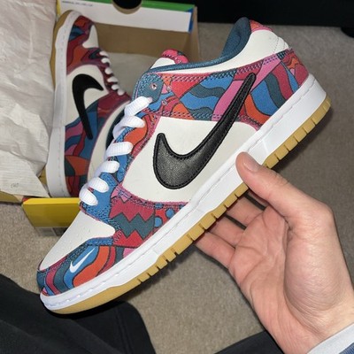 Size 8 - Nike Dunk Low Pro SB x Parra Abstract Art 2021