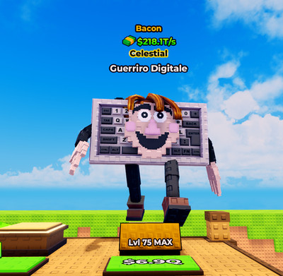 KICK A LUCKY BLOCK - 218.1Ts BACON GUERRIRO DIGITALE (MAX LVL) CHEAPEST