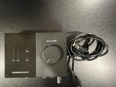 Native Instruments Komplete Audio 2 Desktop USB Audio Interface Tested Working