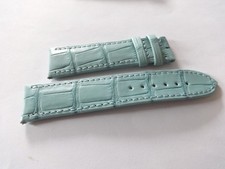 F.P.Journe OEM originale Allig. cinturino azzurro opaco 20mm Nuovo