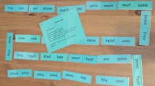 Phonics vowel sounds Domino Game