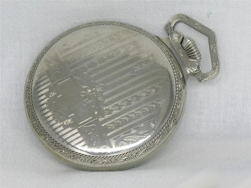 ANTIQUE HAMILTON 992 21 JEWEL RAILROAD WATCH, 14K GOLD FILLED CASE, SERVICED! - Image 2 of 4