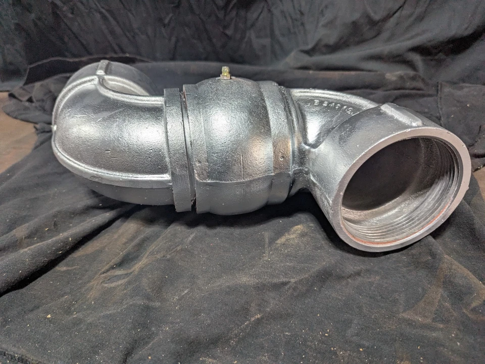 3 inch Emco Wheaton Swivel with handle, Rebuilt, aluminum, new buna seals - Image 2 of 4