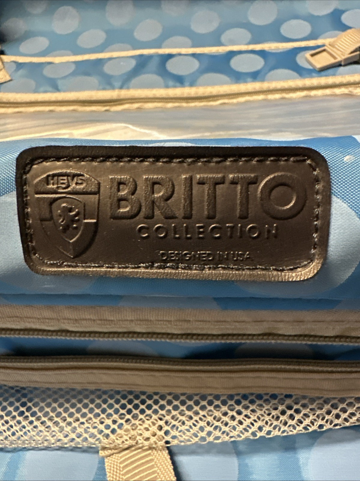 Heys A New Day 21" Transparent Carry On Luggage Spinner Romero Britto Hard Shell