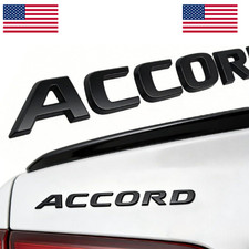 Honda 2018-2021 Accord Sport Gloss Black Logo Nameplate Emblem