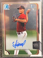 Yoan Lopez Bowman Chrome 2015 Auto