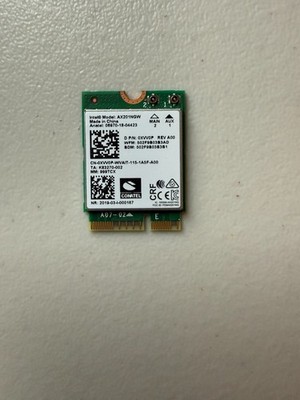 Intel Wi-Fi 6 AX201 NGW WiFI 6 Network Card