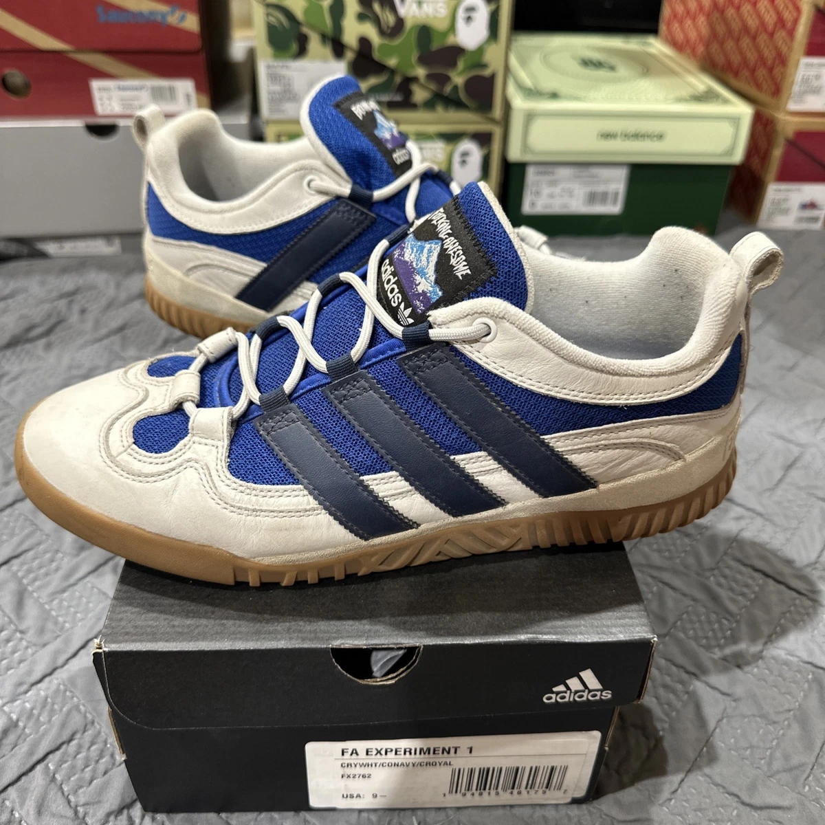 adidas Fucking Awesome x Experiment 1 Collegiate Royal - огромный