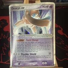 Deoxys ex (Defense Forme) 99/107 Deoxys Holo Rare vintage Pokemon TCG HP+ on eBay