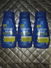 Selsun Blue Naturals Itchy Dry Scalp Anti-dandruff Shampoo 11 Fl Oz Lot Of 3