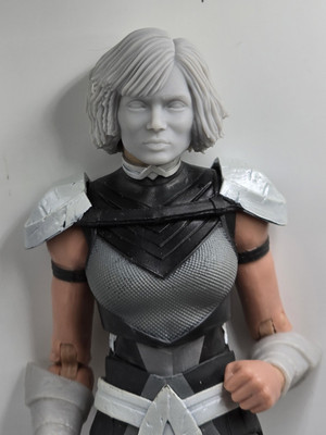 3d Print MUTANT MEN BERRY STORM LARGE HEAD  1:10 7''  Select DC Multiverse Scale