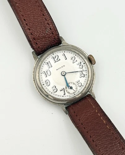 A Vintage Rolex Officers Trench Wristwatch Circa 1918.
