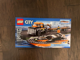 Sealed - Lego City Logging Truck (60059), Cargo Truck (60020), Powerboat (60085)