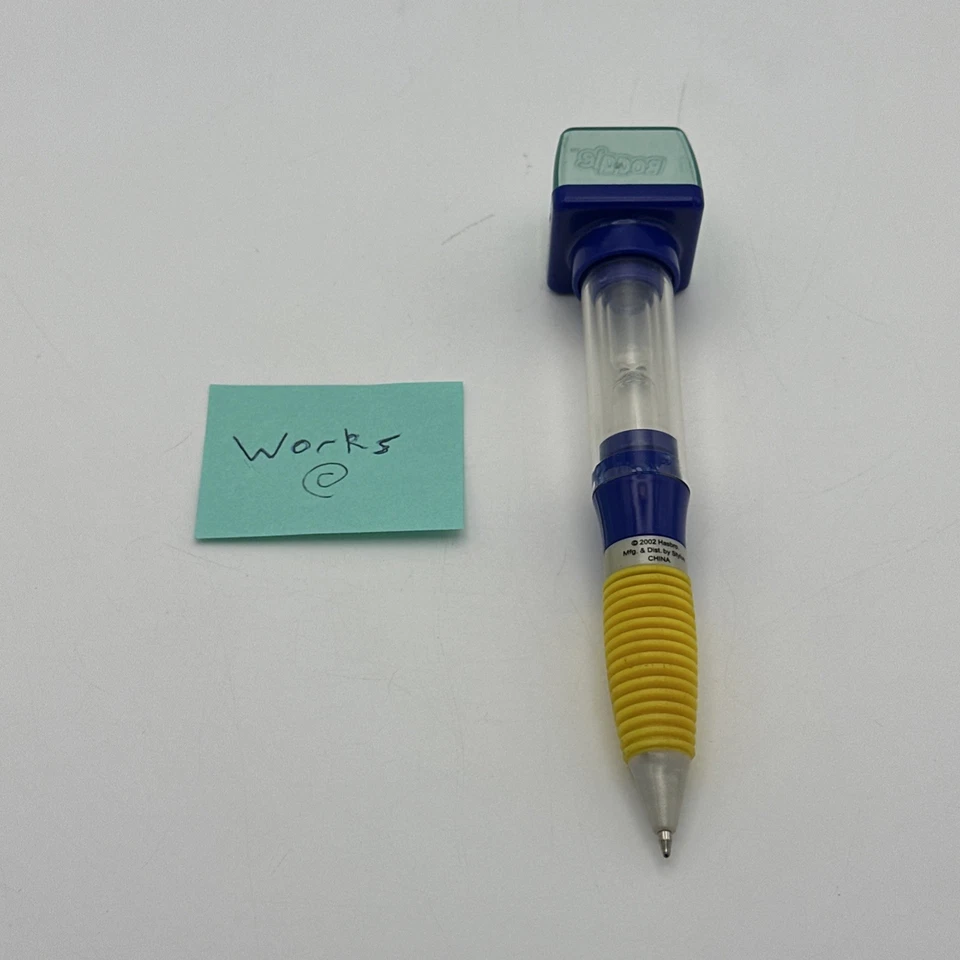 Boggle Pen Vintage 2002 Hasbro Stylus Pen Game Pen Timer Works Writes - Image 4 of 4