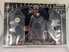 Nightmare Before Christmas Vampires and Coffins PVC Set NECA 