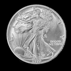 1990  1oz BU Silver American Eagle + FREE 1928 Funny Back Silver Certificate $1