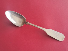 SILBERL&Ouml;FFEL L&ouml;ffel aus Silber 13 Lot  19. Jahrhundert stark gebraucht