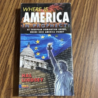 VHS Where is America In Prophecy, Hal Lindsey, Oracle House
