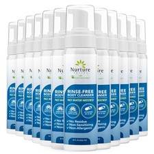 Nurture Rinse Free Waterless Foaming Cleanser | Women, Camping, Elderly & Hos...