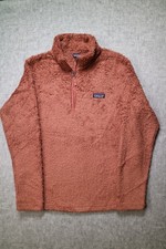 Patagonia Retro Sweater half Zip XL Rust Brown Fleece FA18