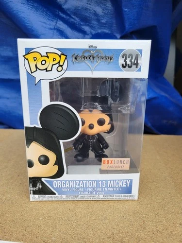 Funko Pop! Vinyl: Kingdom Hearts - Mickey Mouse (Organization XIII) - Box Lunch