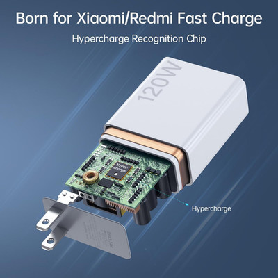 120W for Xiaomi Charger Hypercharge Fast Wall Charger 100W 90W for Xiaomi 17 15