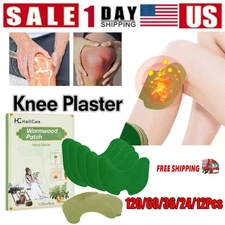 12/24x Wormwood Moxa Hot Moxibustion Knee Pain Relief Patch Plaster Stickers Pad
