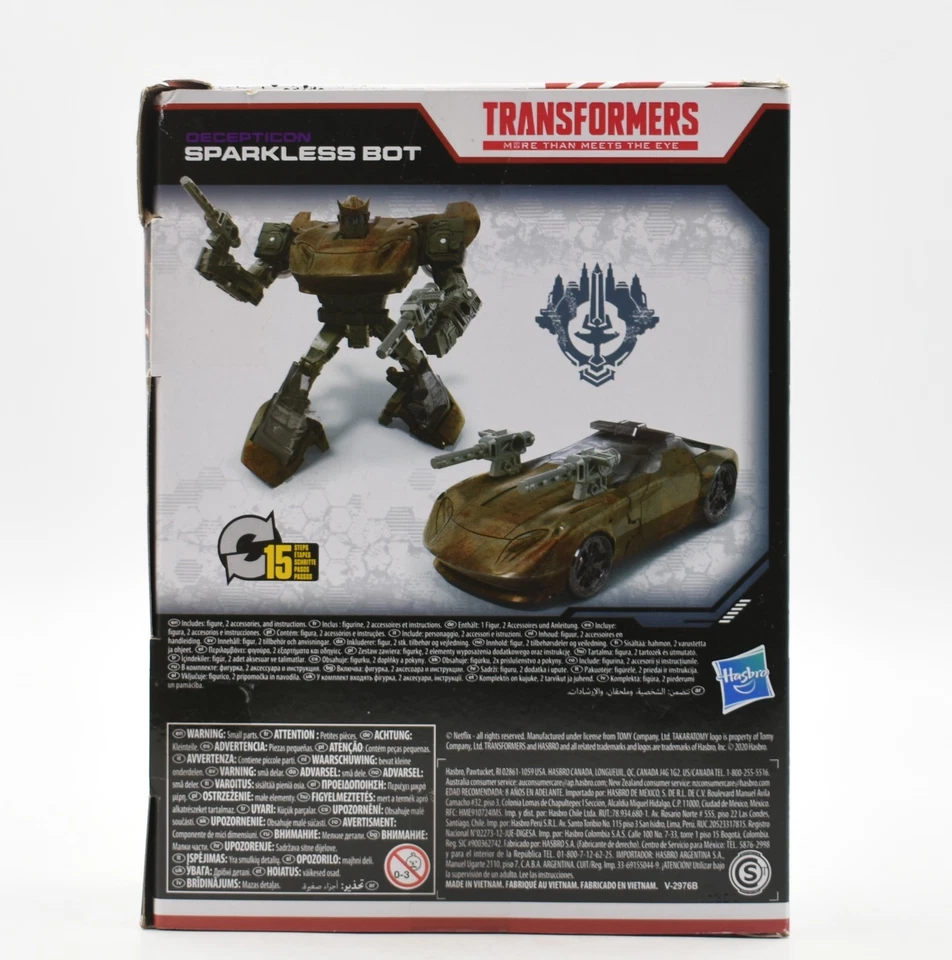 Transformers Netflix War for Cybertron Trilogy - Sparkless Bot Action Figure - Image 4 of 4