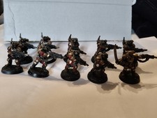 Warhammer 40k Imperial Guard Astra Militarum Kasrkin Squad Metal OOP