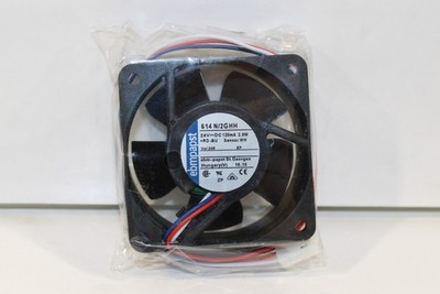 Ebmpapst 614N/2GHH Axial Fan DC 24V 3.6W 150mA 60*60*25mm EBM Cooling Fan 3Pin