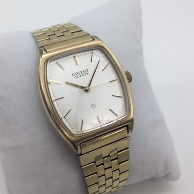 Orient 515531-20 Armbanduhr Gold | DEFEKT Vintage Edelstahl