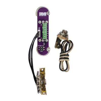 Mojotone Solderless Convertible Tele 4-Way Wiring Harness - 250k pots