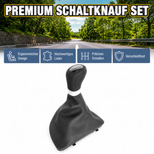 6-Gang Schaltknopf f�r BMW 1er E81 E82 E87 E88 Schwarz